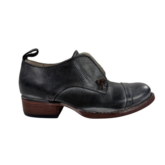 Freebird by Steven Mabel Black Leather Ankle Booties Womens Size 5 NEW - Picture 2 of 8